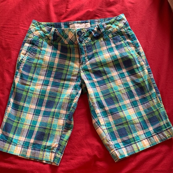 Aeropostale | Shorts | Aeropostale Plaid Bermuda Shorts | Poshmark